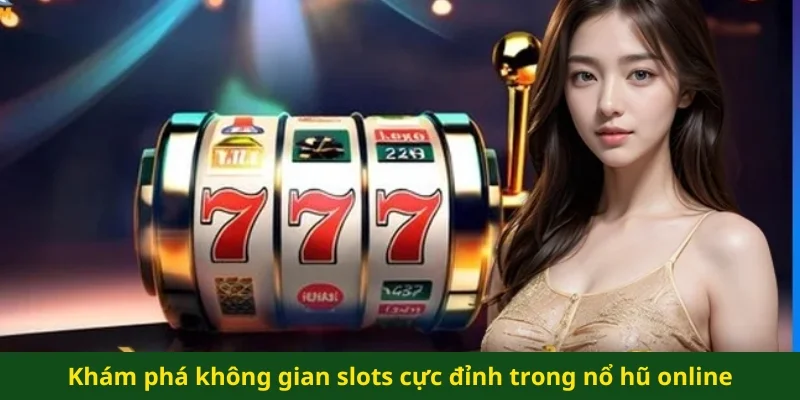 Khám phá không gian slots cực đỉnh trong nổ hũ online